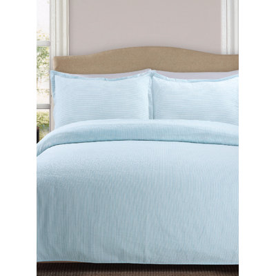 Ensemble de housse de couette à rayures Abston