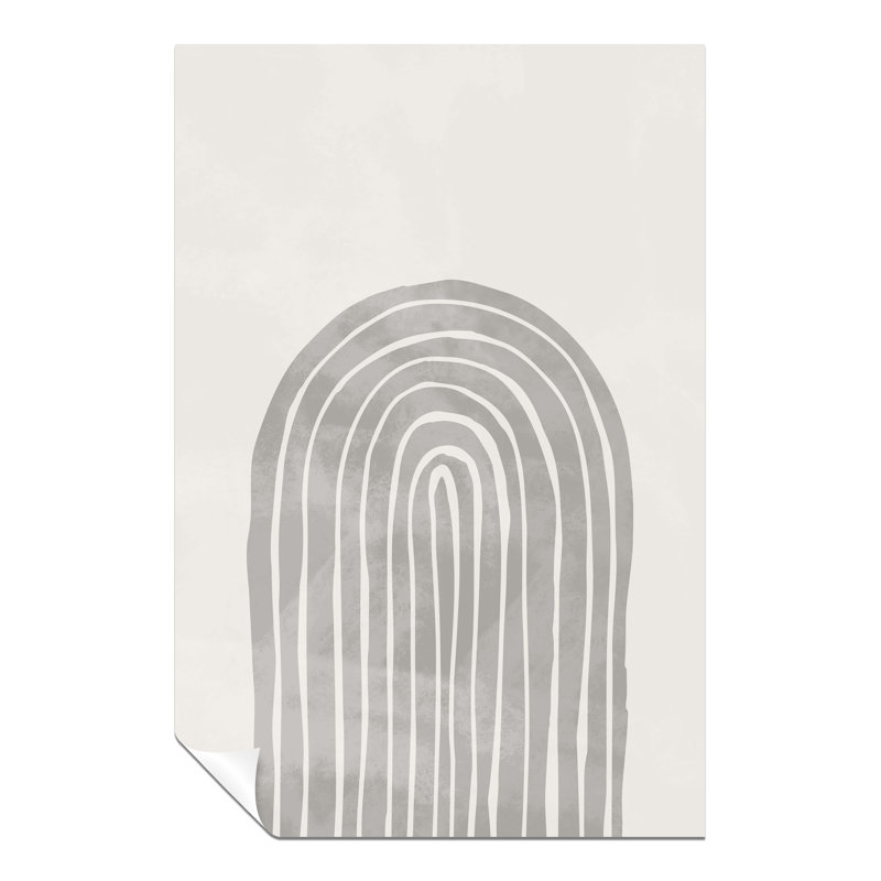 Arch Thick Line - No Frame Painting, 46cm H x 31cm W