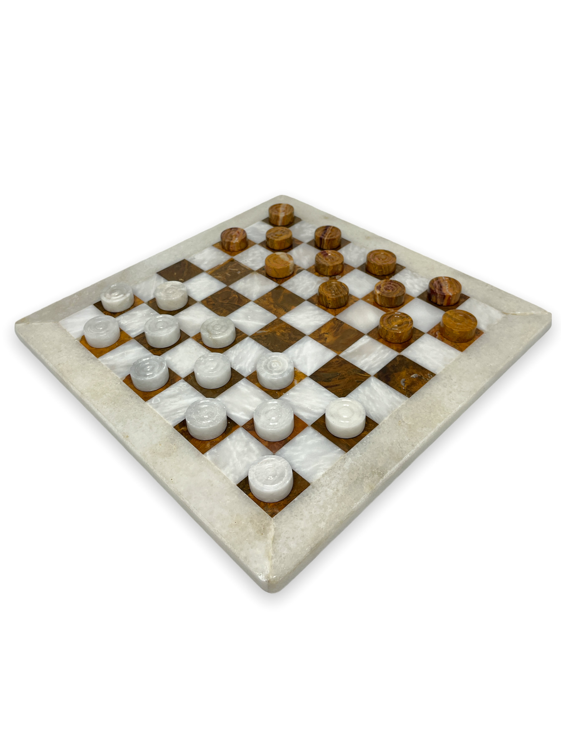 Marble checkers hot sale