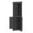 Tall Corner Cabinet with Doors for Efficient Storage in Living Room, Bathroom, Dining Room, or Kitchen