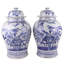 Handmade Porcelain China Ginger Jar