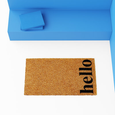 Arnitha Non-Slip Outdoor Doormat
