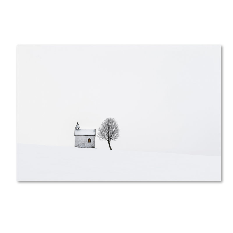 « the chapel », impression sur toile, H 12 po x l 19 po x P 2 po, Sans mat, Toile tendue