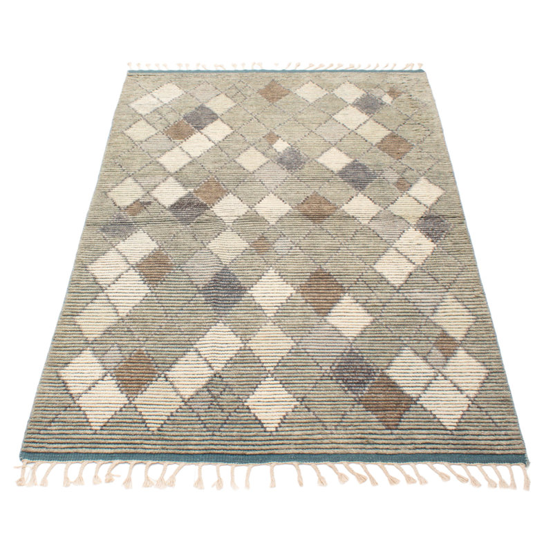 Tapis unique gris unique 5 pi 3 po x 8 pi 3 po Tangier