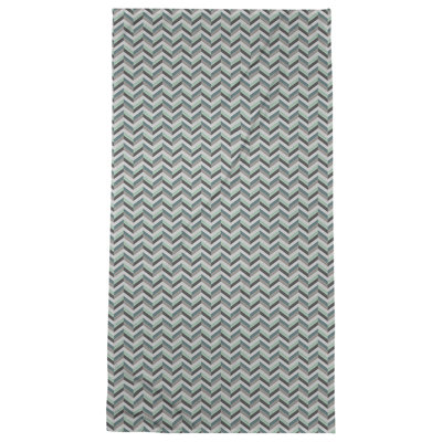 Serviette de plage à chevrons