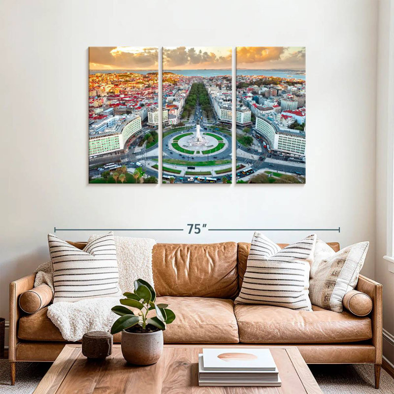 Rorry City Of Lisbon, 36" H x 57" W