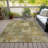 Machine Washable Indoor/Outdoor Xhevrie Khaki Rug-111928075