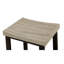 Table de salle à manger à hauteur de comptoir 5 pièces, gris noir bicolore, métal, plateau en plastique pour l'intérieur de la maison et fabrication en métal