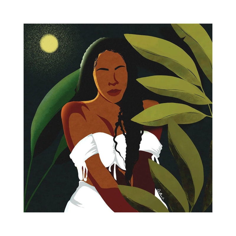 Pure by DeeLashee - Print on Canvas, Wrapped Canvas, 30.48cm H x 30.48cm W x 1.91cm D