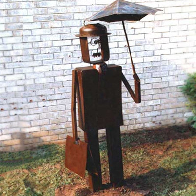 Weather Resistant Metal Garden Statue