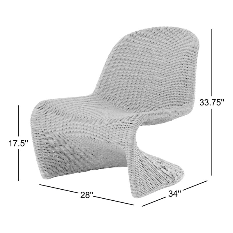 Portia Patio Chair, Brown
