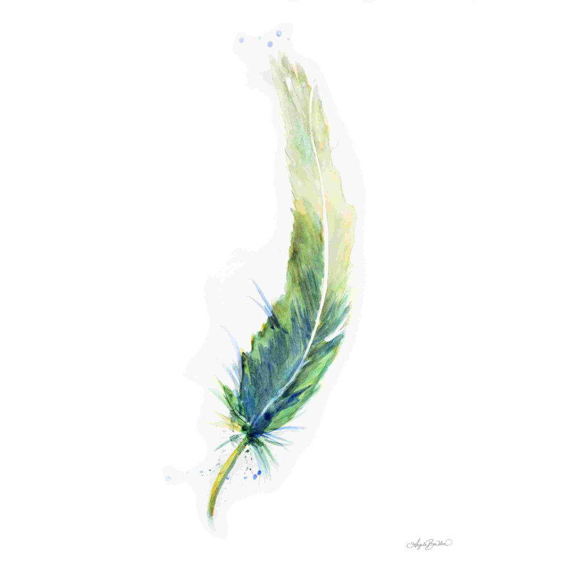 2883380_ Plume debout, H 18 po x l 12 po