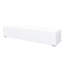 Unité de rangement de télévision moderne blanche avec tiroirs - pour l'installation de porte de divertissement de salon