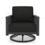 Chaise berçante d'extérieur avec coussin Sunbrella Townsend-2024388984