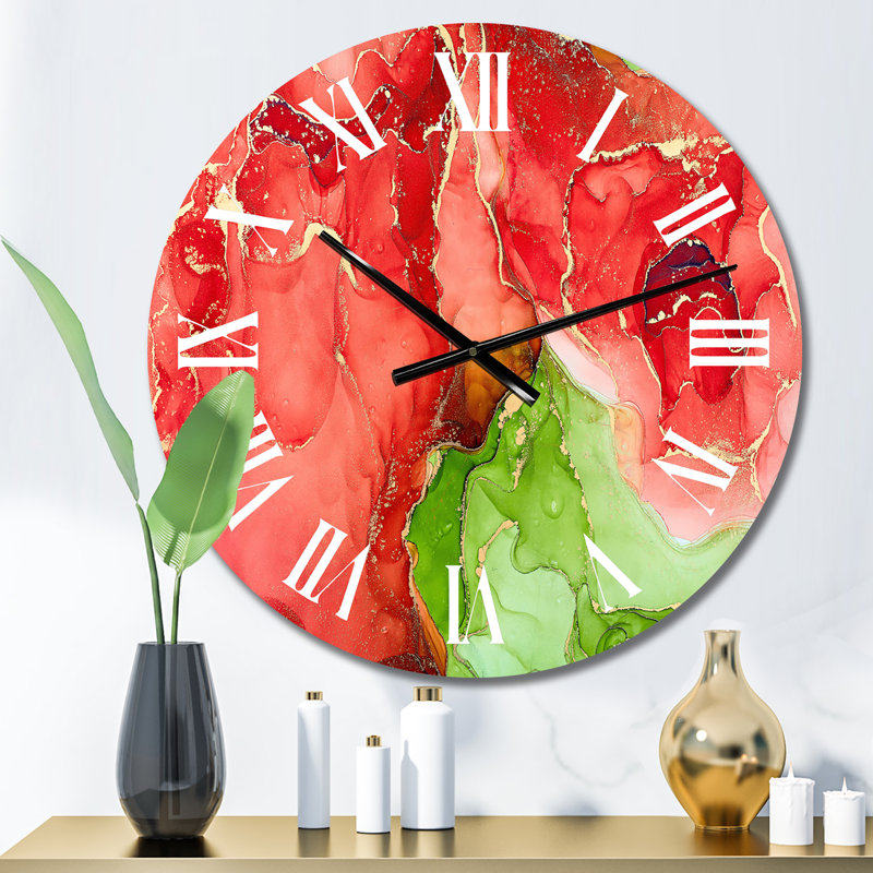 Metal Wall Clock, Medium