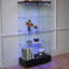 Vitrine à assemblage rapide avec tiroirs, idéale pour mettre en valeur des objets de collection et organiser des objets de valeur dans n'importe quel espace de vie-954583762
