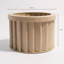 Jardinière ronde MD - Beige brun-131020919