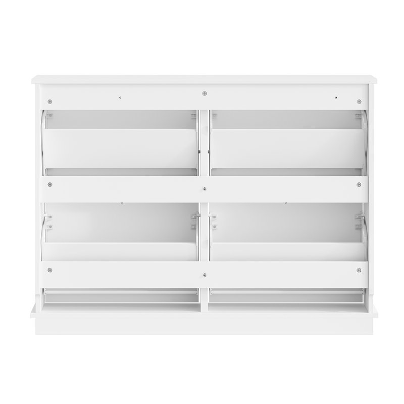 8 Pair Flip Down Shoe Storage