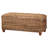 Arleen Wicker Hand-Woven Banana Leaf Storage Bench Amber-32961113