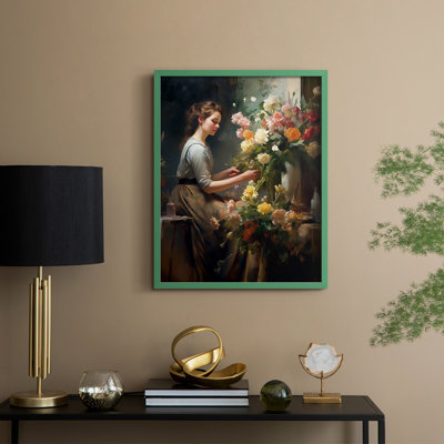 «WOMEN Series CDxxxi», reproduction encadrée - bois massif