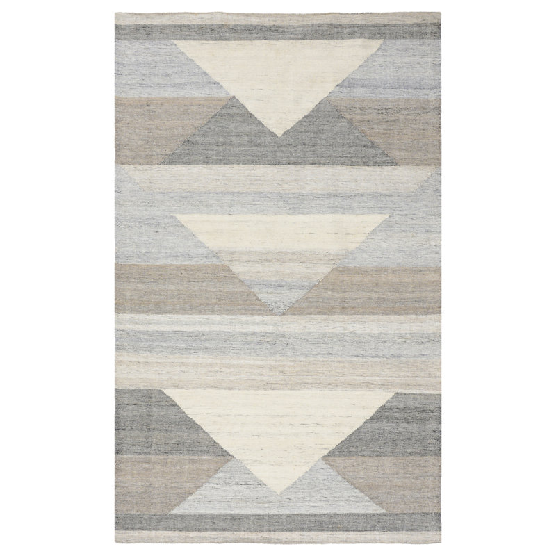 Tapis multicolore tissé à la main Rainn, Rectangle 9 pi x 12 pi