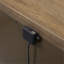 Table de chevet 3 tiroirs avec finition USB au lait