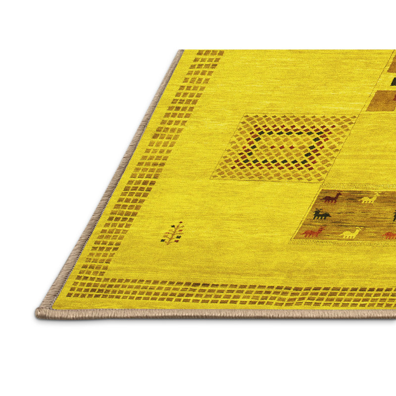 Performance Patchwork Indoor Rug, Rectangle 2' x 3'