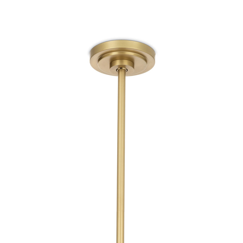 Artemis 1 - Light Pendant, Natural Brass, Alabaster