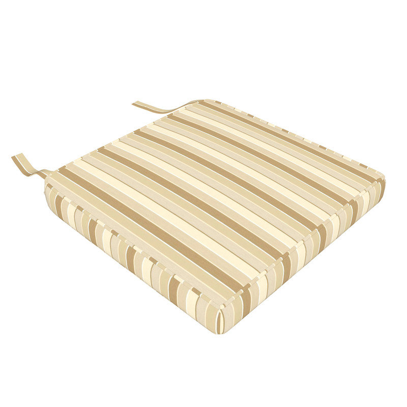 Coussin de remplacement pour chaise de salle à manger d'extérieur Sunbrella