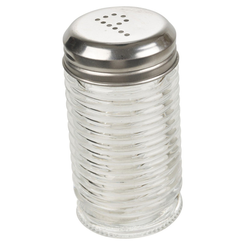 Brand Glass No Salt And Pepper Shaker Set