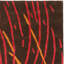 Tapis rouge / brun en laine / viscose touffeté à la main Candelo Soho-31778794