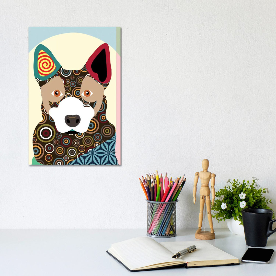 Australian Cattle by Lanre Studio - Wrapped Canvas Print