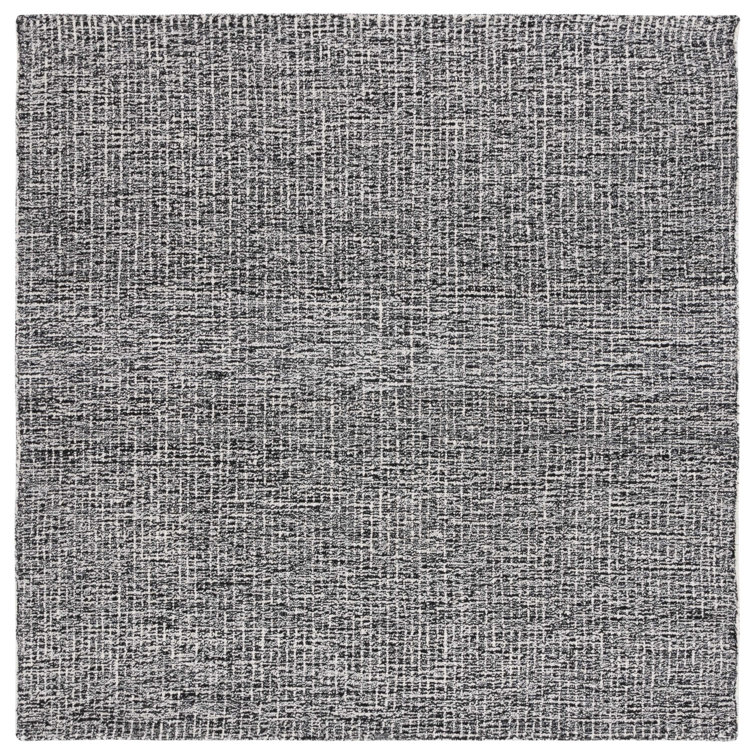 Rhawnie Striped Wool Hand Tufted Area Rug