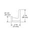 Parabola™ Mounted Towel Hook-50350764