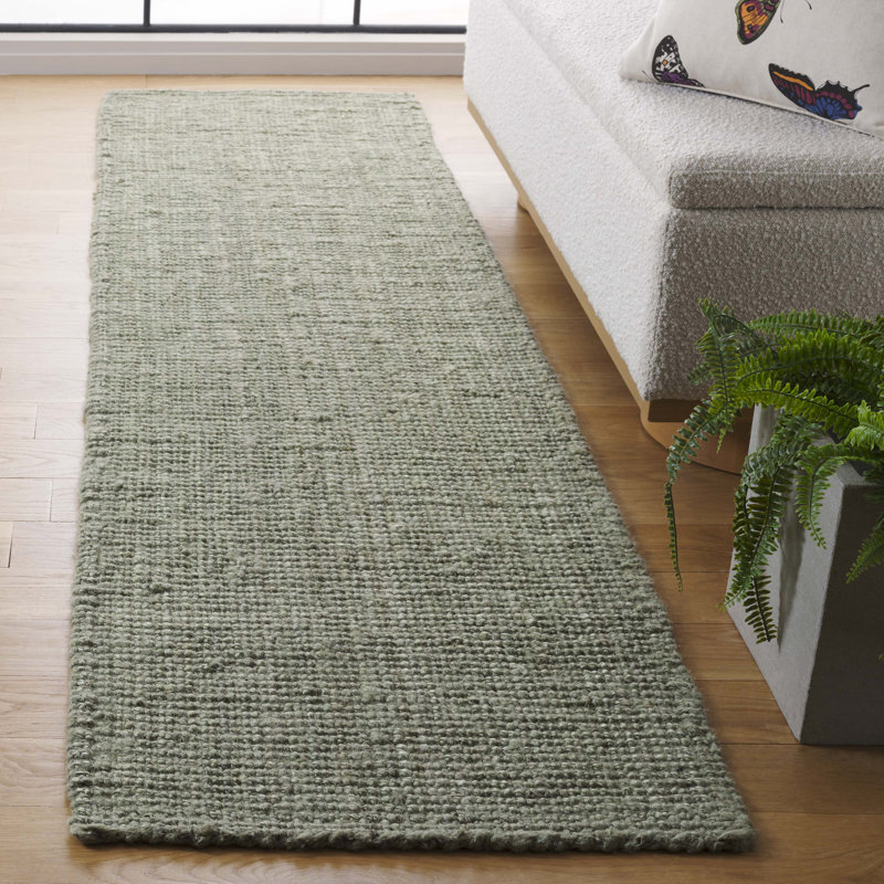 Calidia Handwoven Jute Area Rug, Tapis de couloir 2 pi 3 po x 15 pi