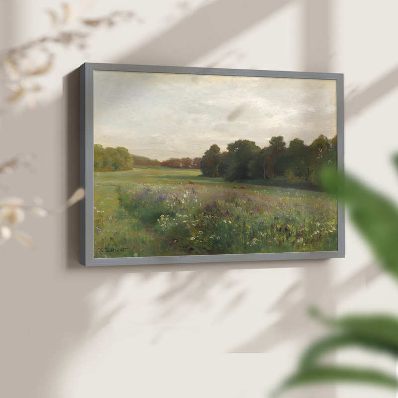 Paysages rétro-DLV-reproduction encadrée, H 22 po x l 28 po