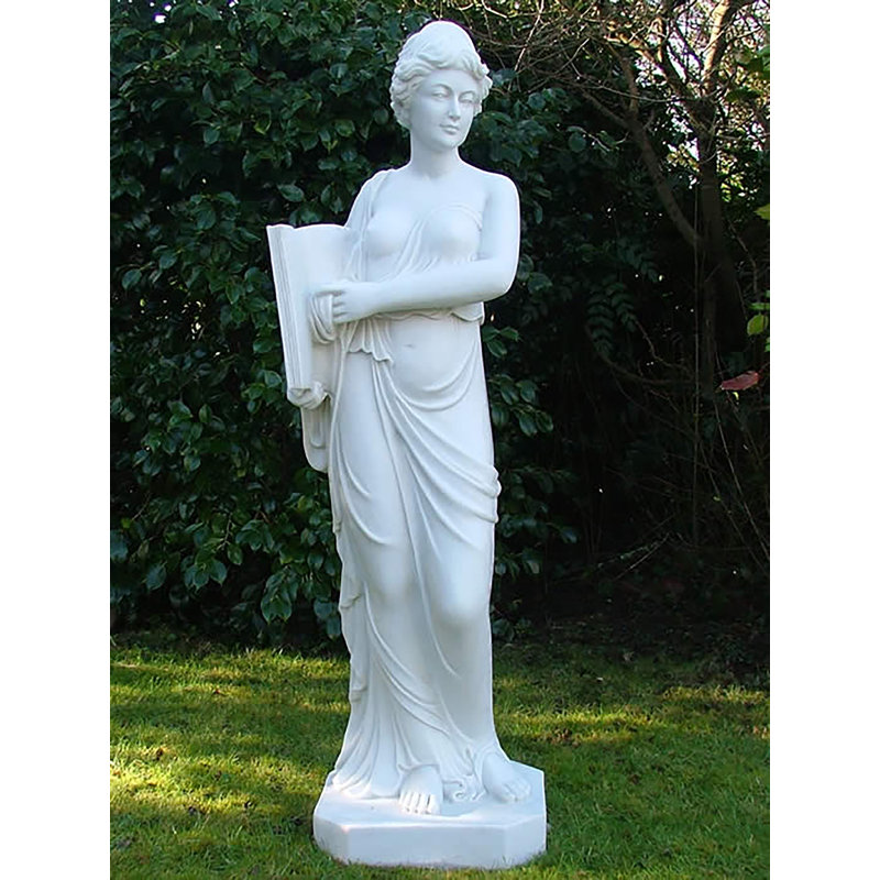 Weather Resistant UV Resistant Plastic Garden Statue, 118cm H x 30cm W x 34cm D