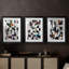 ABSTRACT Series LXI - Impression encadrée sur mesure de qualité supérieure - 3 pièces-1689144292-1689144290