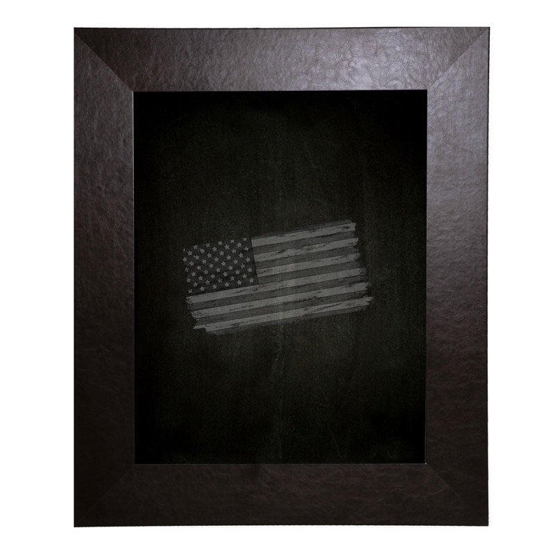 Tableau noir en cuir, 48 po x 102 po