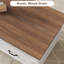 Table basse de 47 pouces en bois - Table de centre rectangulaire avec 2 tiroirs de rangement et tablette ouverte pour le salon, le bureau ou l'espace de lecture