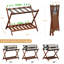 Ensemble de porte-bagage complet assemblé de 2 - brun-124644440