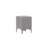 Losada 45cm W Steel Bedside Table-1856567990