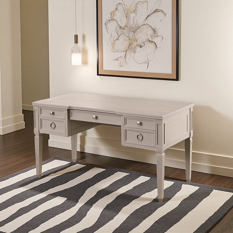 Bureau léger de style luxueux, H 30,71 po x l 59,06 po x P 26,77 po