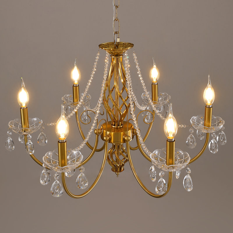6 - Light Dimmable Classic / Traditional Chandelier