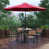 Parasol rouge est en rupture de stock