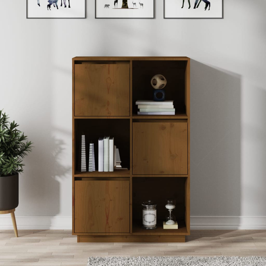 Highboard Preece aus Massivholz 74 cm