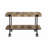 Industrial Style 1pc Sofa Table, Console Table