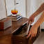 La console douce et lisse