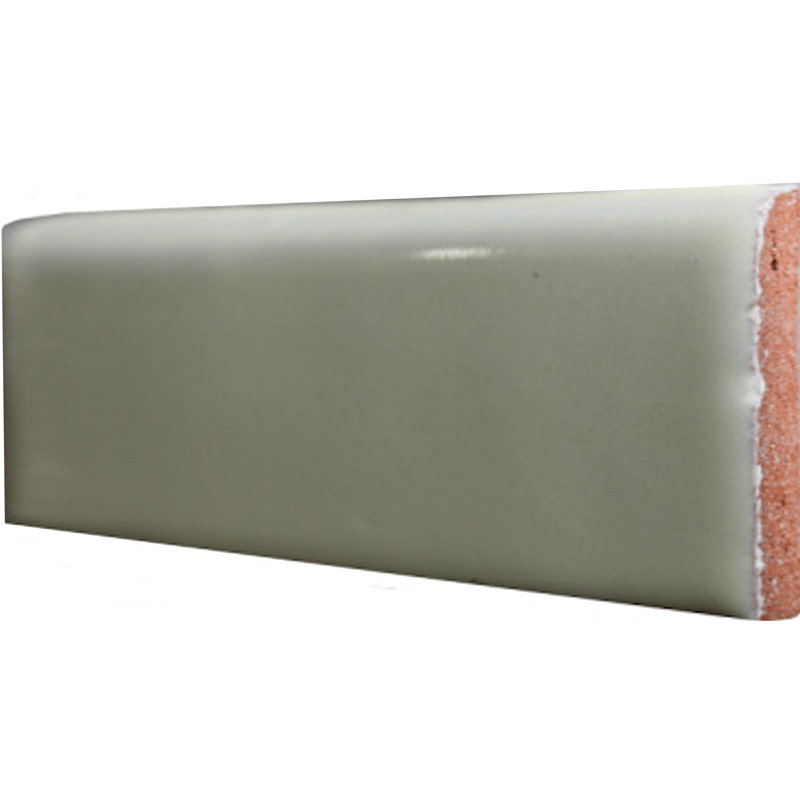2 "TalaMex mexicain 2 pièces Talavera Bullnose, L 2 po x L 6 po, Blanc