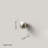 Solid Brass Double-Layer Titanium Silver Plating Knob-137902717